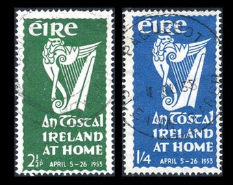Ireland 1953 An Tostal Stamp Set: Fine Used Condition