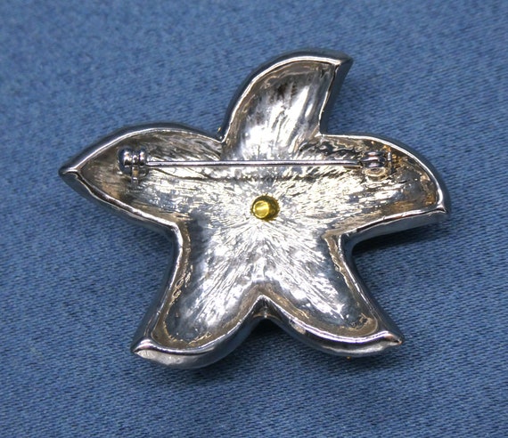 Luscious Dimensional Starfish Brooch - image 3