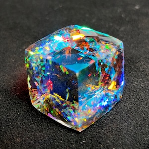 MYSTIC TOPAZ Loose Gemstone 40To60Ct High Quality Rainbow Mystic Topaz Gemstone Pendant Size Faceted Mystic Topaz Jewelry Making