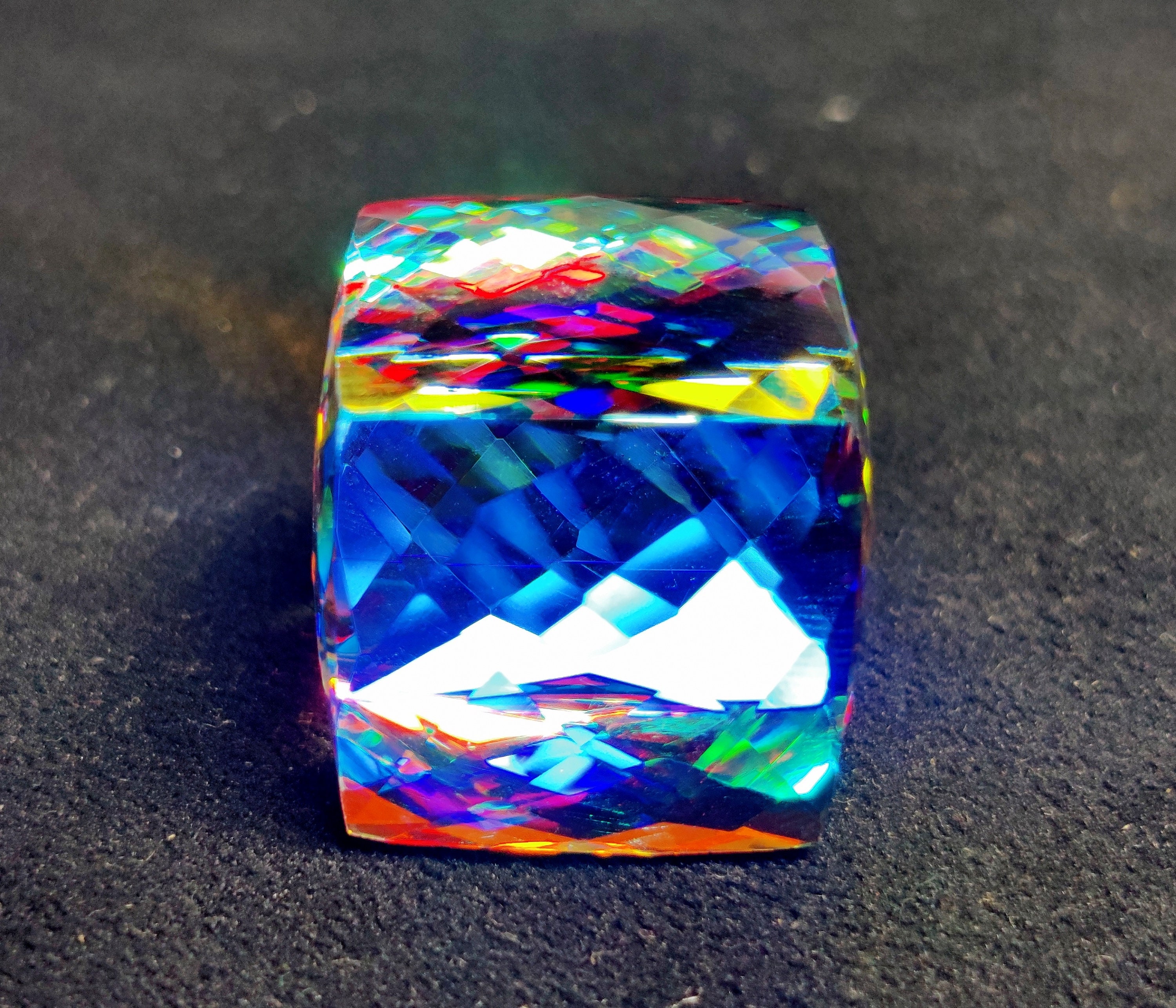 MYSTIC TOPAZ Loose Gemstone 40to60ct High Quality Rainbow