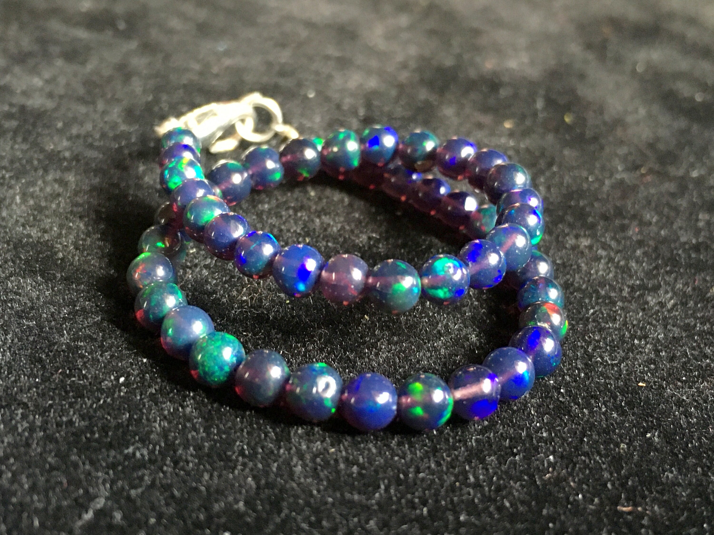Opal sale beads bracelet