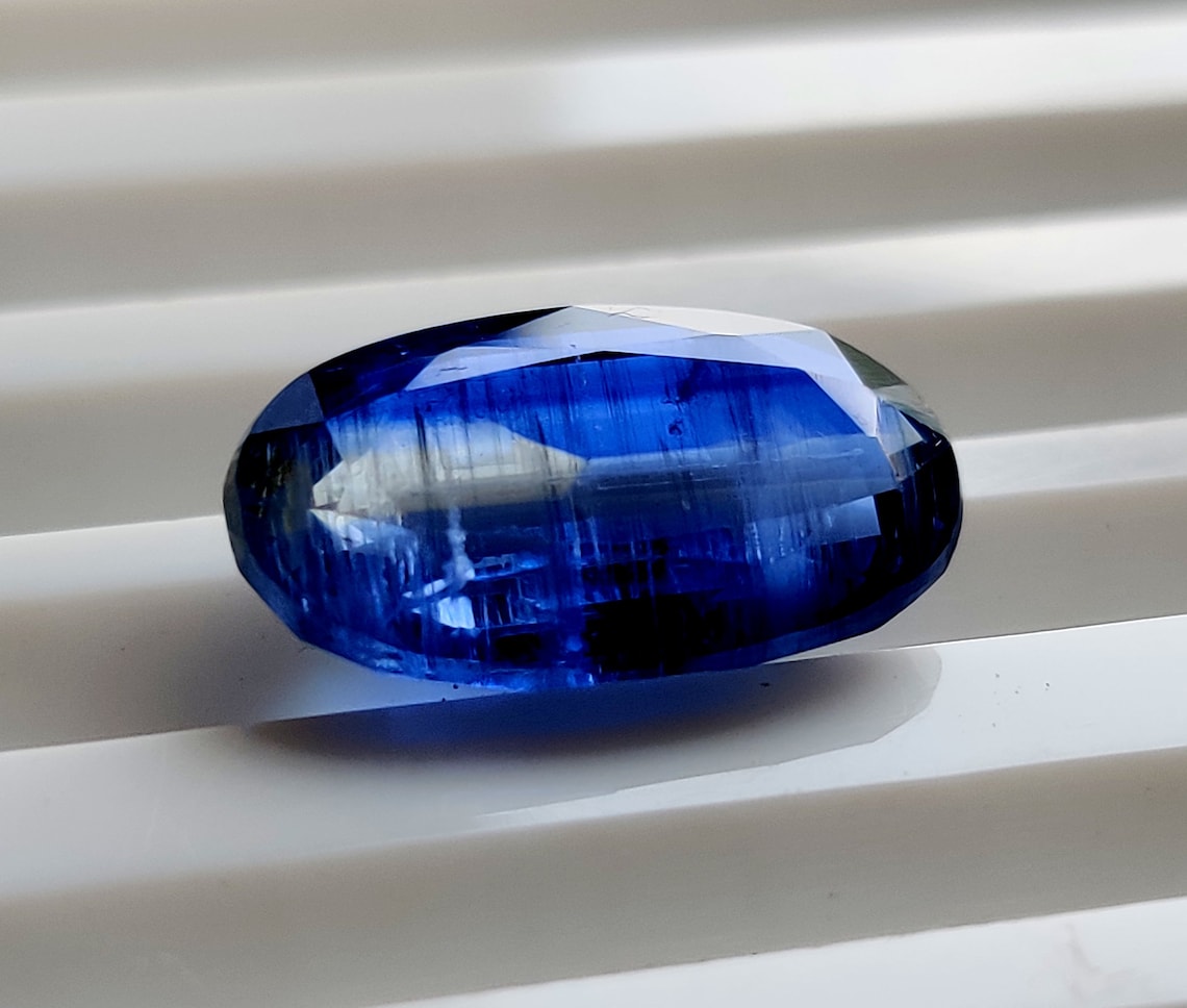 TOP QUALITY KYANITE Gemstone 6.30ct Natural Blue Kyanite Etsy UK