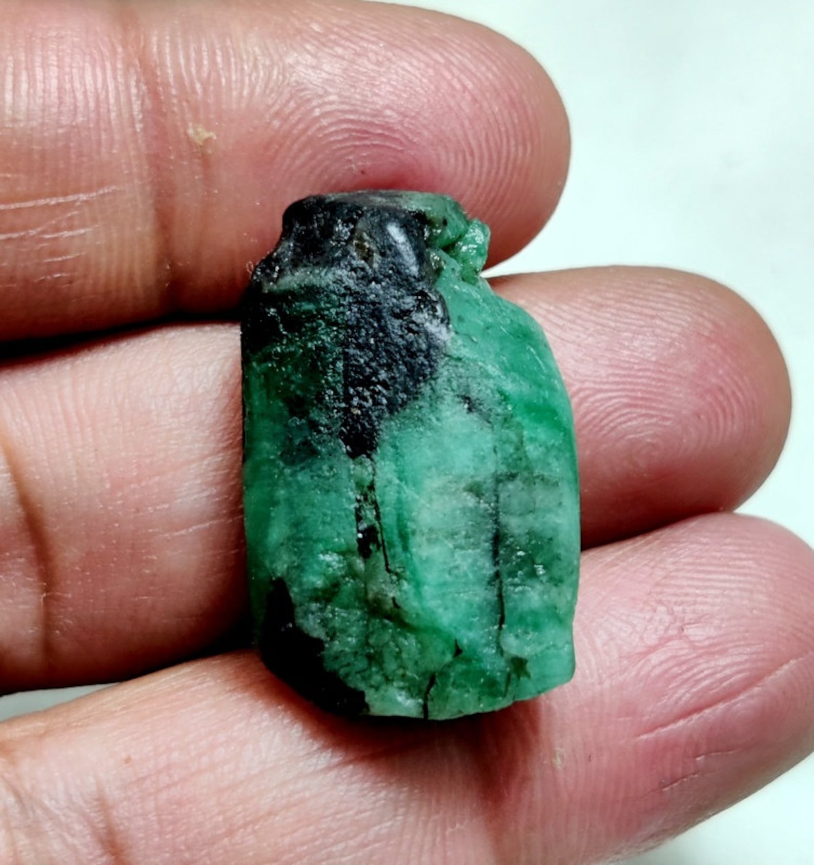Natural Emerald Gemstone Raw Material 42ct High Quality Etsy