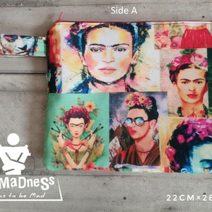 Frida Kahlo Zipper Wallet