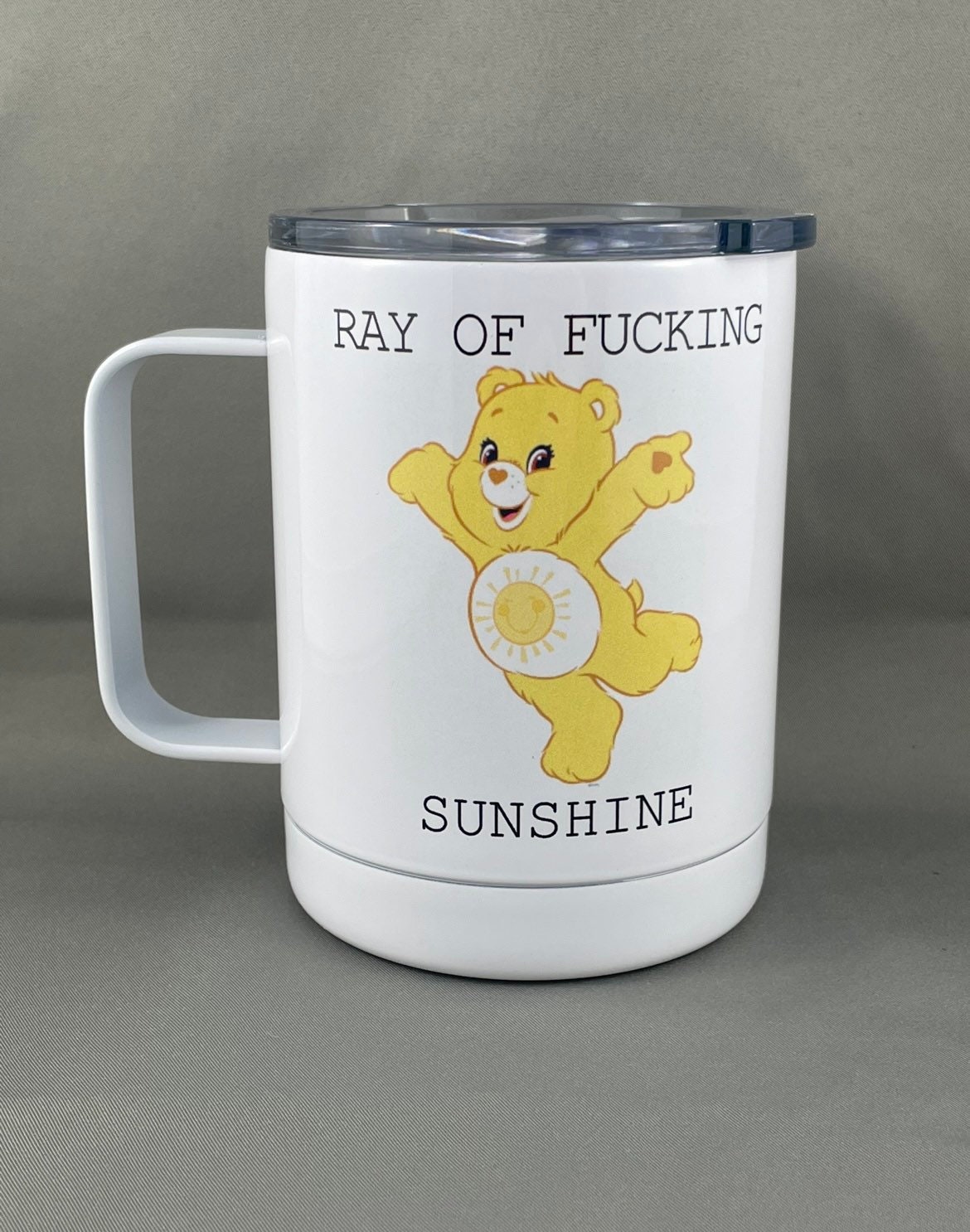 Swear Bear Mug - Care Bear Funny Coffee Mugs