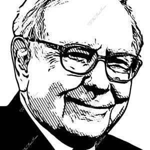 Warren Buffett Charlie Munger Canvas. Set of two. BUY 2 GET 1 FREE see listing Stock Market, Wall Street, Trading, Finance Gifts. image 2