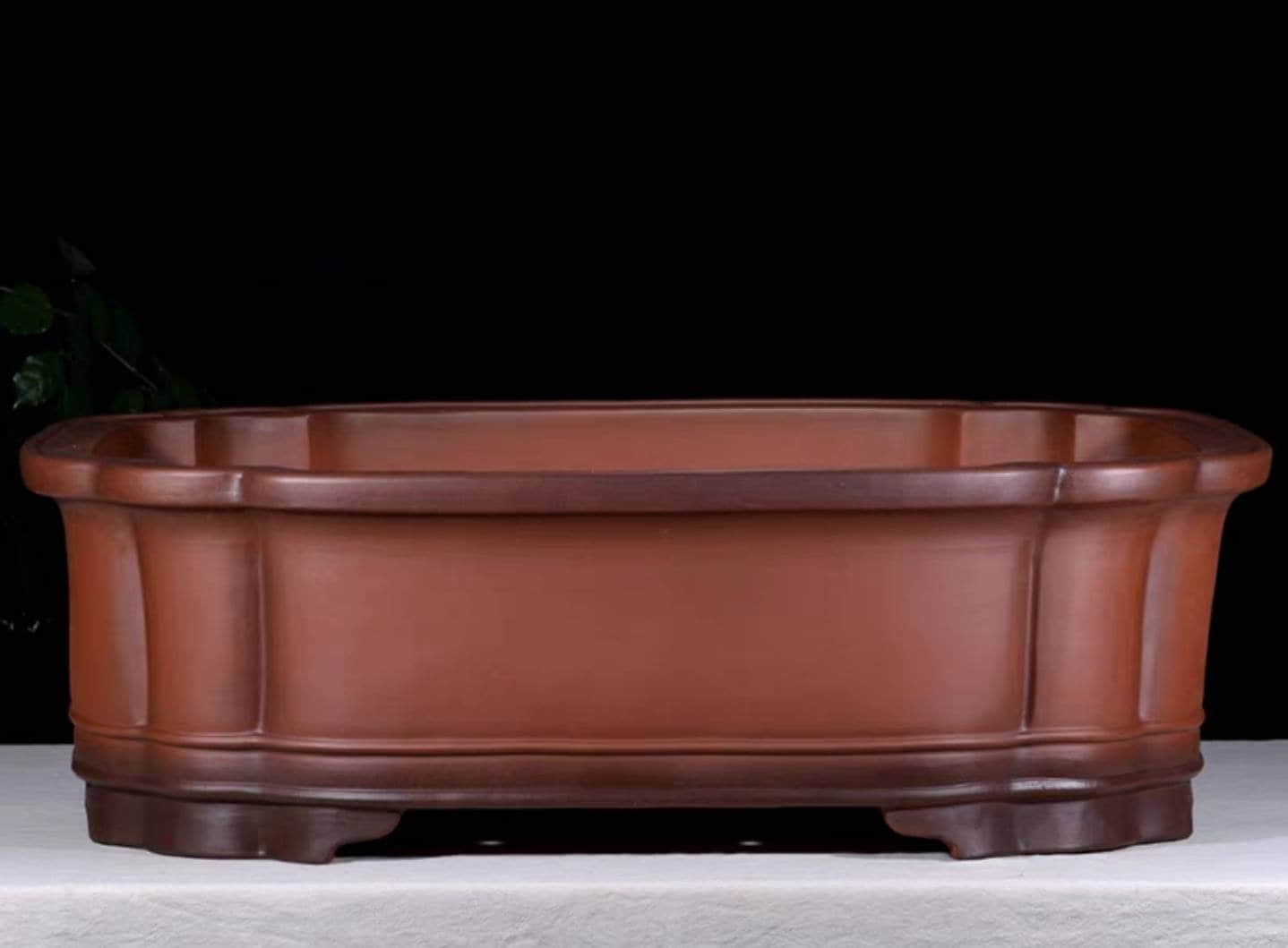 33.8-inch Retro Handmade Large Bonsai Pot Yixing Purple Sand Flower Pot  Flower Pine Villa Garden Landscaping Bonsai Pot - Etsy