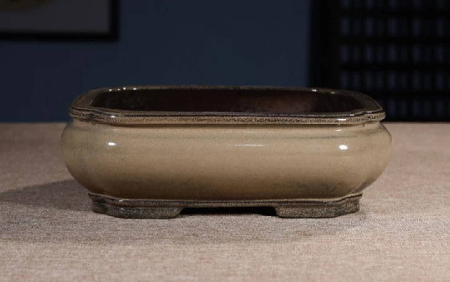 Rectangular bonsai pot handmade Yixing purple sand retro Etsy
