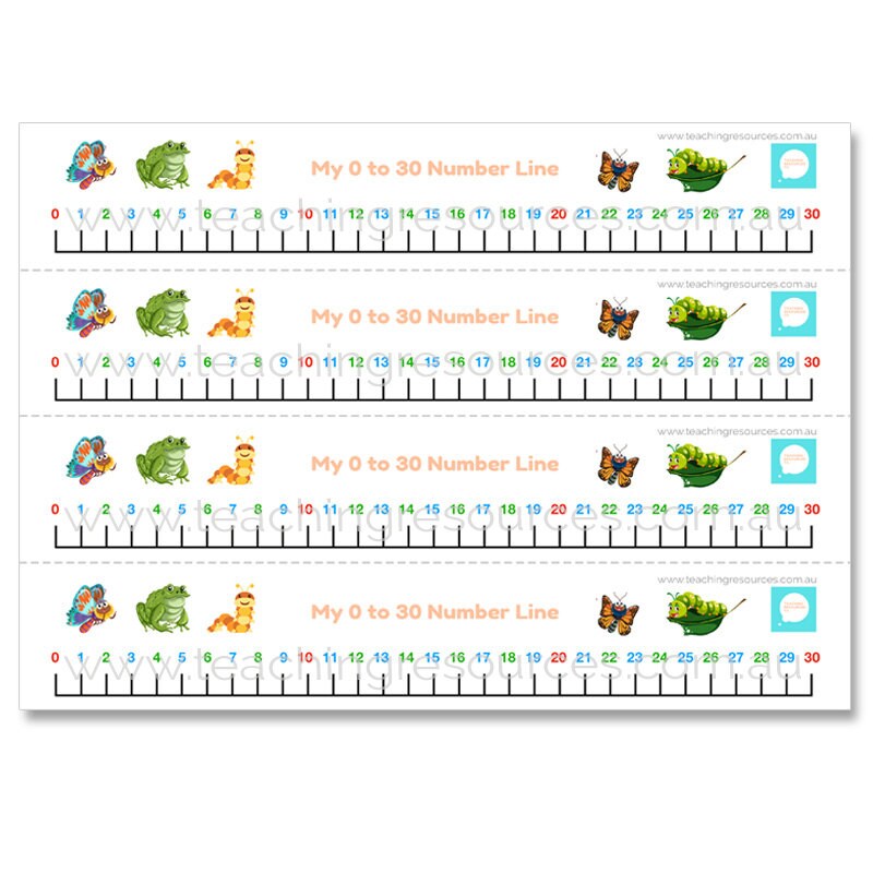 Number Line 0 30 Printable Template Primary Mathematics Etsy Number Line 0 30 Printable Template Primary Mathematics Etsy