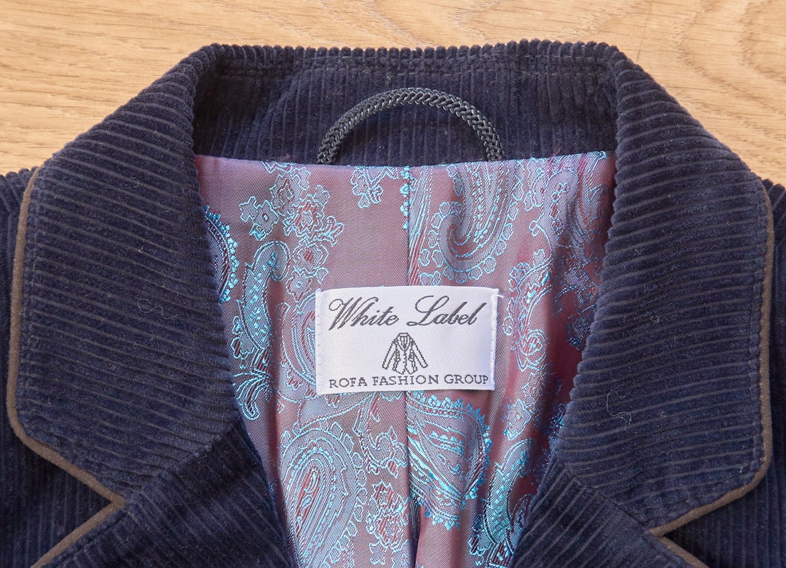 White Label Rofa Fashion Group Women's Corduroy Blue Etsy