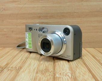 Vintage HP Photosmart M407 4.1MP Digital Camera, with 3x Optical Zoom