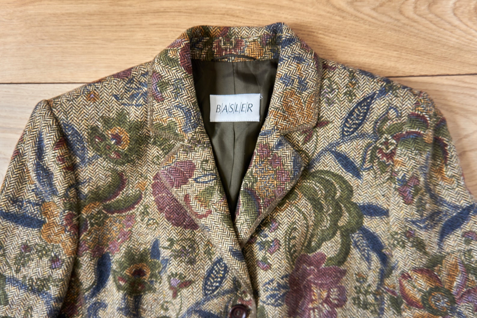 Horst Basler women's blazer wool silk Size L | Etsy