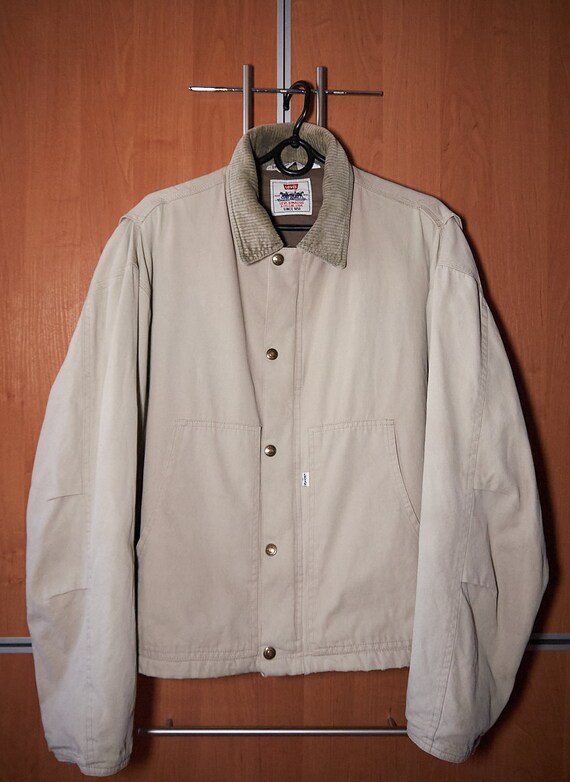 Vintage 90s men's Levi Strauss Levi's beige denim