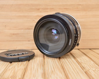 Tamron 28mm f2.5 (02B), BBAR MC Adaptall 2, Wide Angle Prime Manual Focus Lens, Canon FD Mount,  Made in Japan