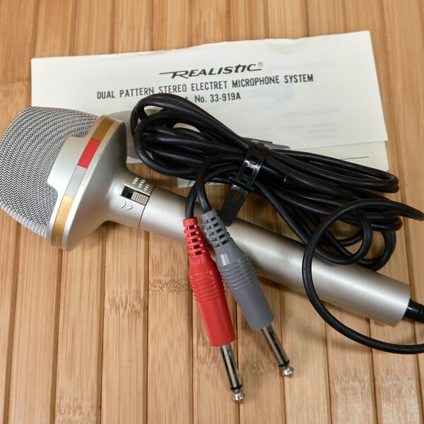 Realistic Microphone Etsy