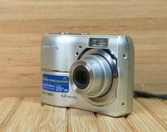 Olympus FE-180 6MP Digital Camera, with 4X Optical Zoom