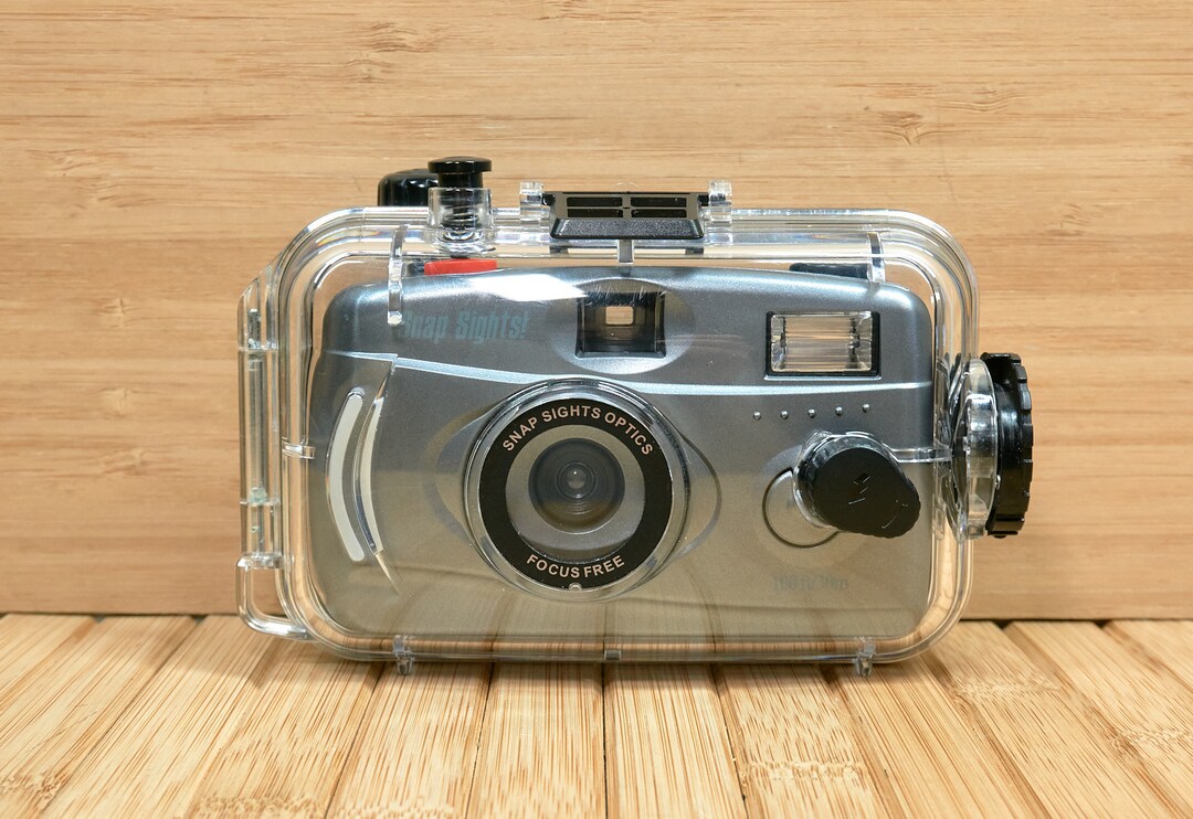 Snap Sights Underwater 35mm Film Camera 100ft 30m Water Etsy