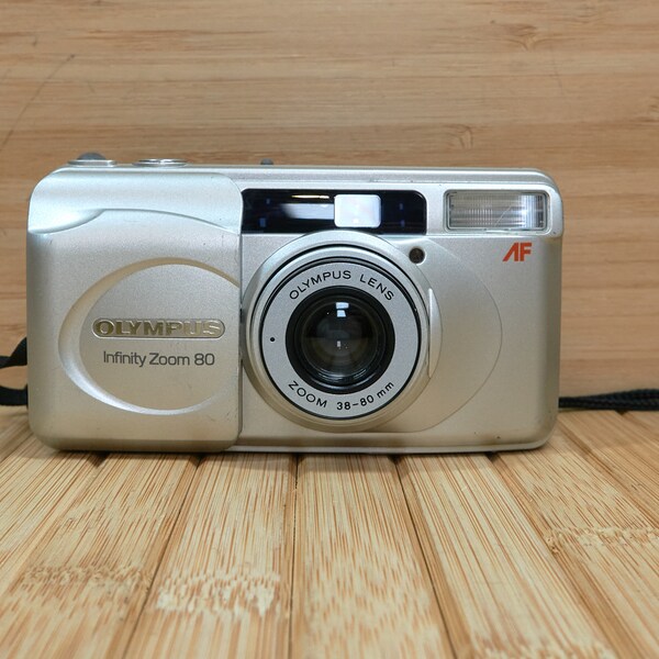 OLYMPUS Infinity Zoom 80 AF Point and Shoot 35mm Film Camera, Quartz Date