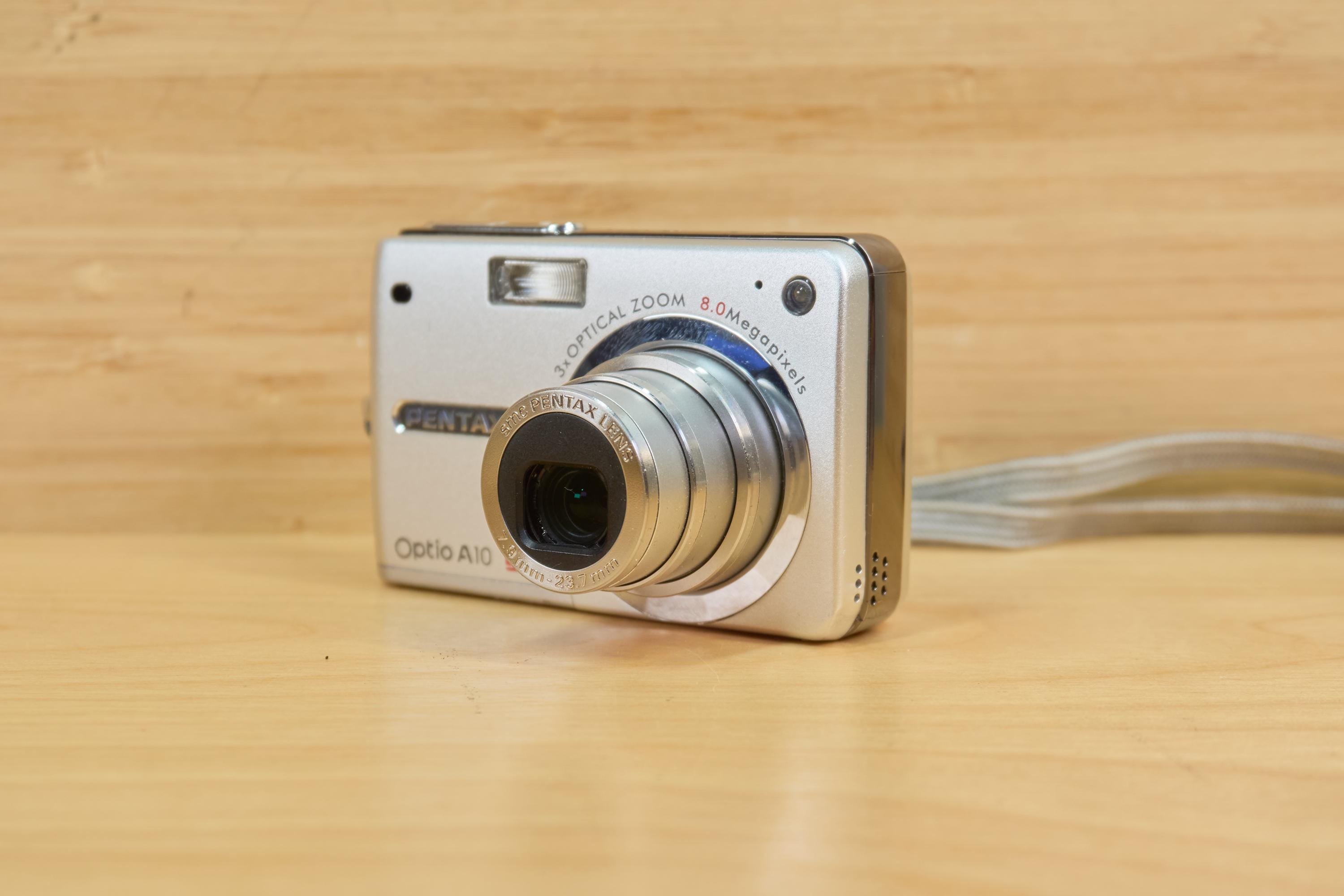 Pentax Optio A10 8MP Digital Camera With 3x Optical Zoom and