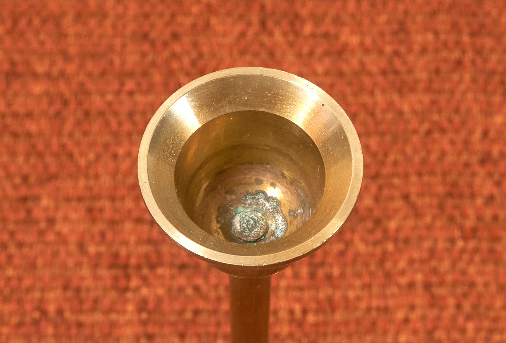 Vintage Solid Brass Two Candlesticks Made in Taiwan Etsy