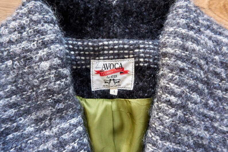 Avoca Irish Mohair Wool Women's Coat Size S Etsy