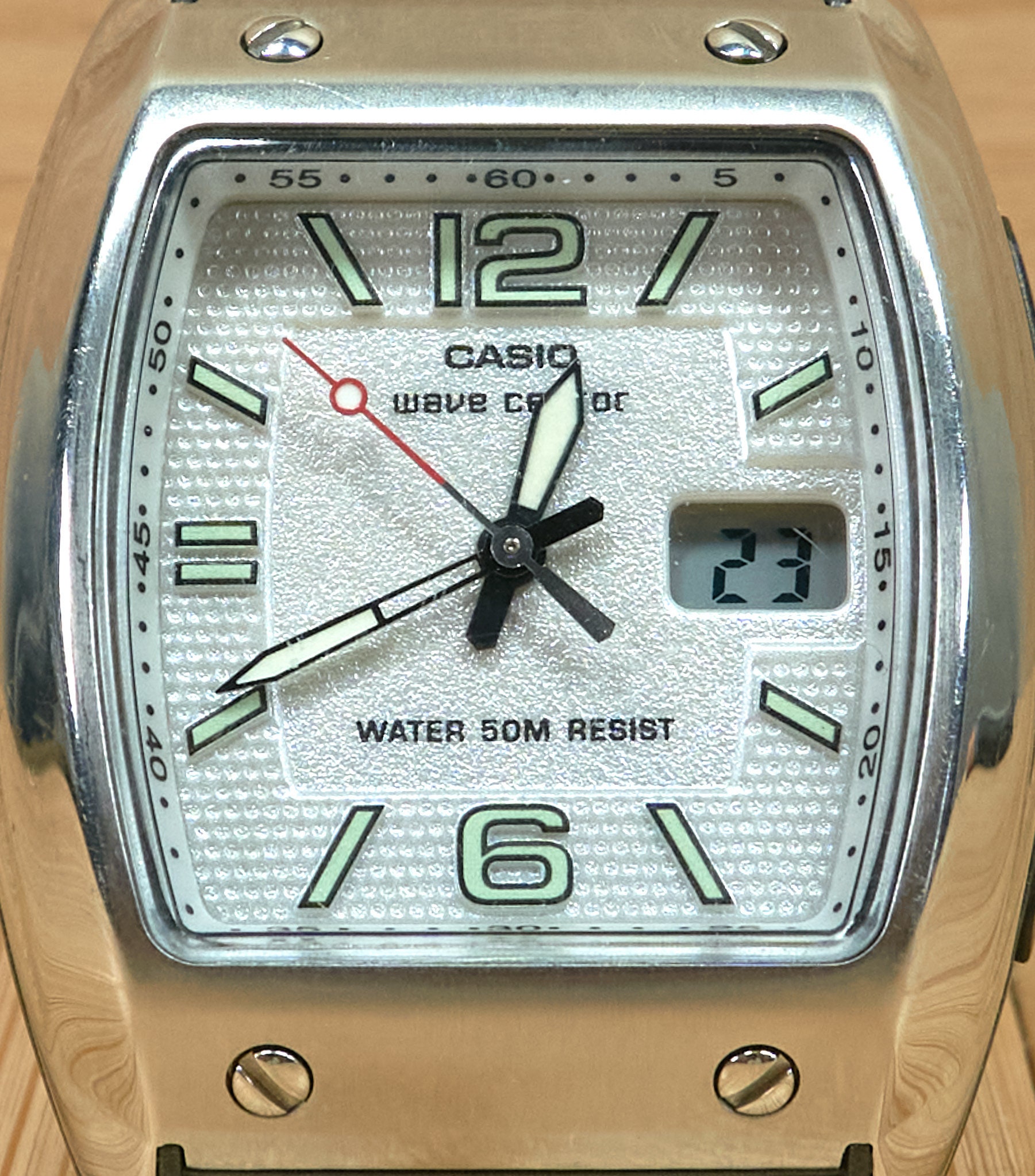 Rare Casio Wave Ceptor Watch WVQ 202HA 4303 Module Watch Atomic Etsy UK