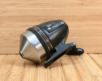 Vintage Zebco FT-35 Fishing Reel, Pro Staff Feathertouch, Made in USA