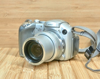 Canon Powershot S2 IS 5MP Digital Camera, Swivel Display, with 12x Optical Zoom, Image Stabilized, Made in Japan