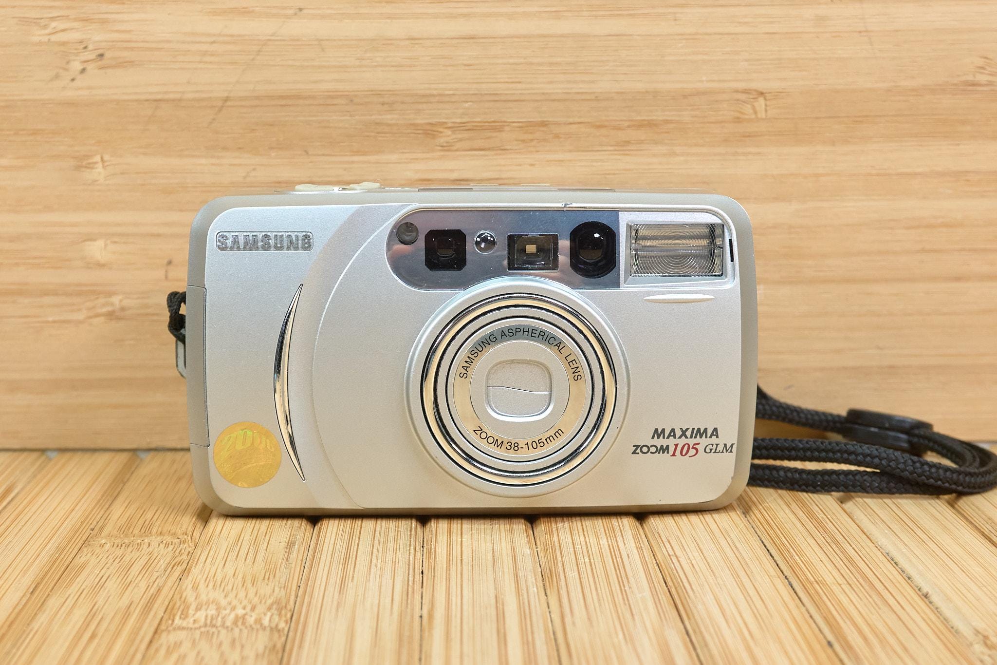 SAMSUNG Maxima Zoom 105 GLM 35mm Film Point Shoot Camera Millenium Edition Etsy