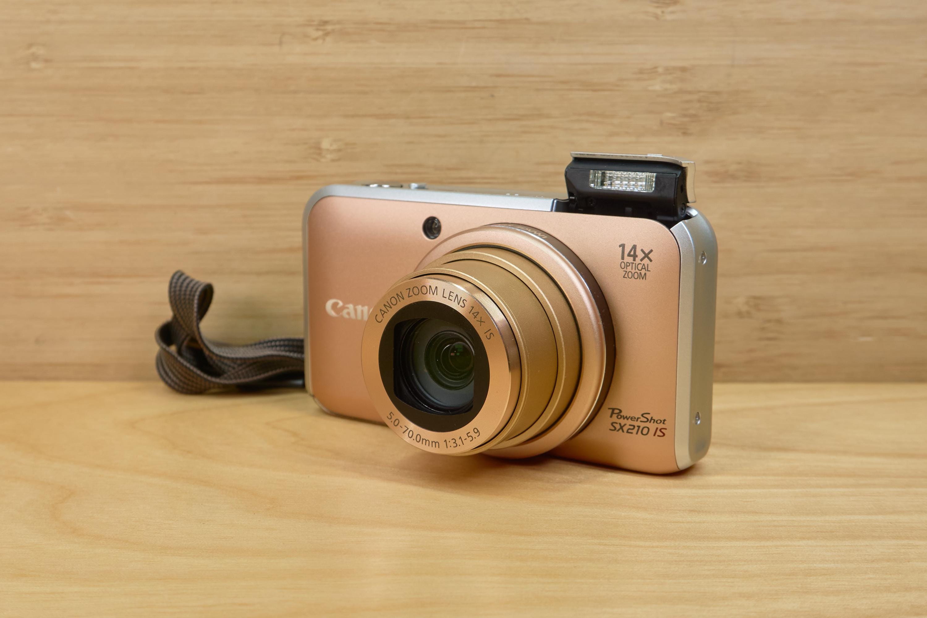 Canon Powershot SX210 IS 14 MP Digital Camera, 14x Optical Zoom, Rare GOLD Color, Made in Japan - Etsy Canon Powershot SX210 IS 14 MP Digital Camera, 14x Optical Zoom, Rare GOLD Color, Made in Japan - Etsy
