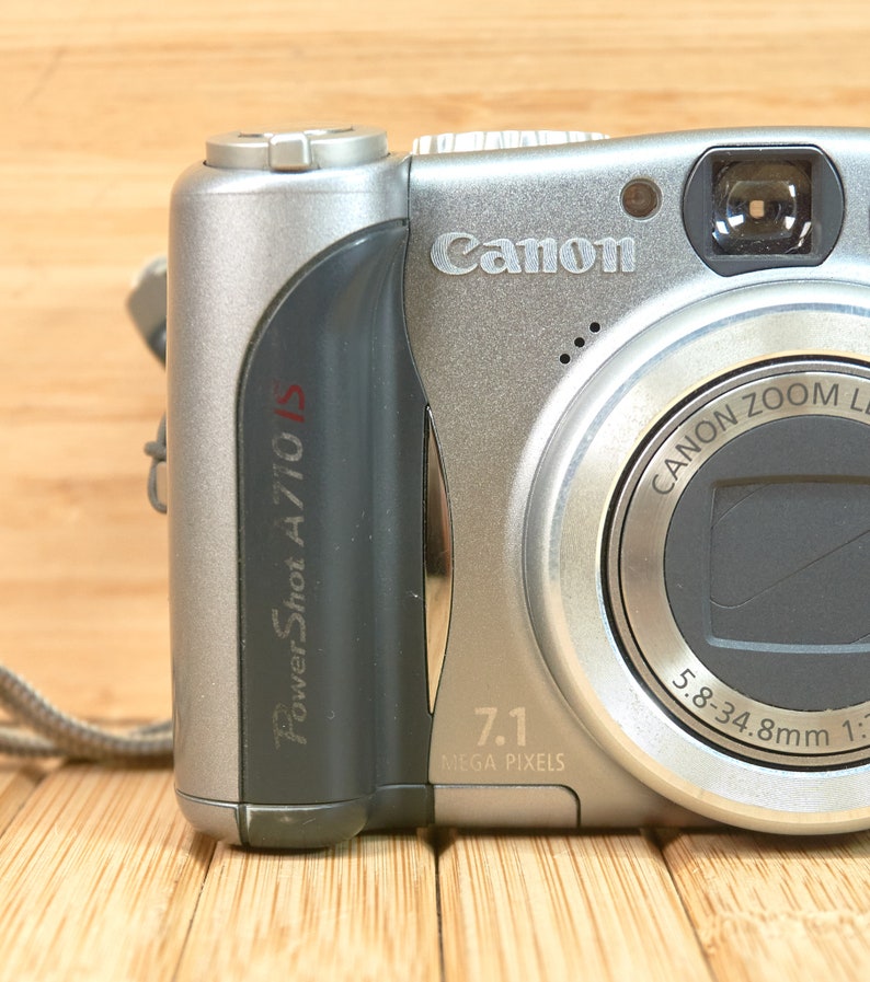 Canon PowerShot A710 7.1 MP Digital Camera, with 6X Optical Zoom, Made in Japan image 3