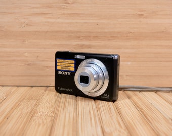 Sony Cyber-Shot DSC-W180 10.1MP Digital Camera, 3x Optical Zoom, Steady Shot Image Stabilization
