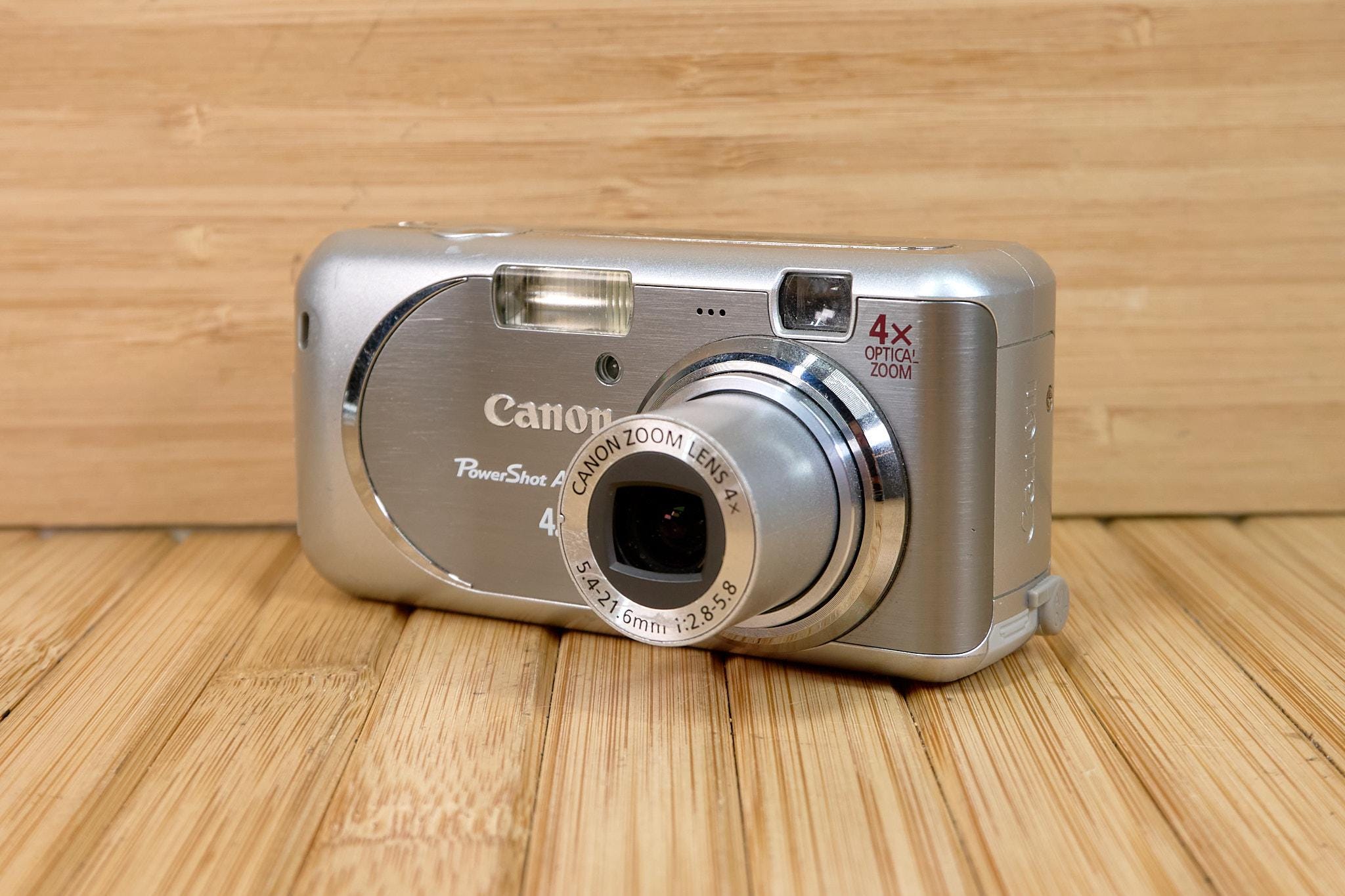 Canon PowerShot A430 4MP デジタルカメラ、4倍光学ズーム付き Canon PowerShot A430 4MP デジタルカメラ、4倍光学ズーム付き
