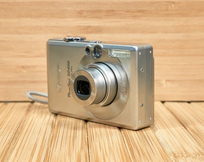 Canon Powershot Digital ELPH SD450 5.0MP Digital Camera 3x - Etsy