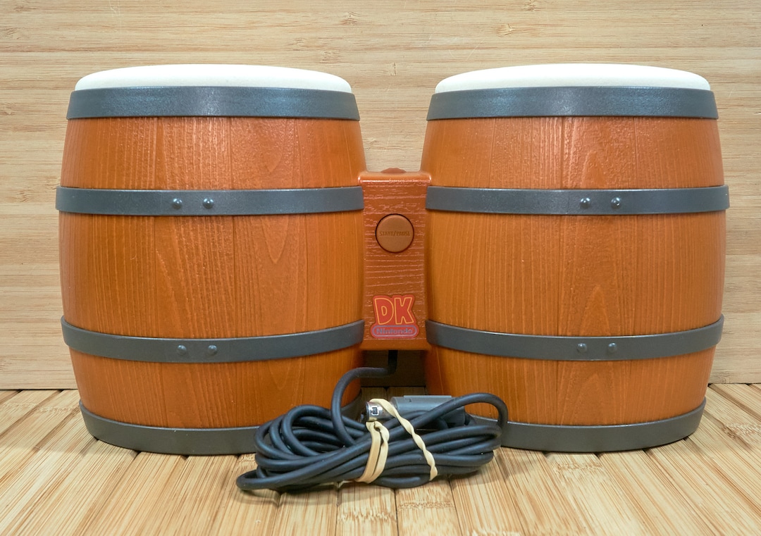 Nintendo Gamecube DK Bongos DOL 021 Donkey Kong Drums Etsy