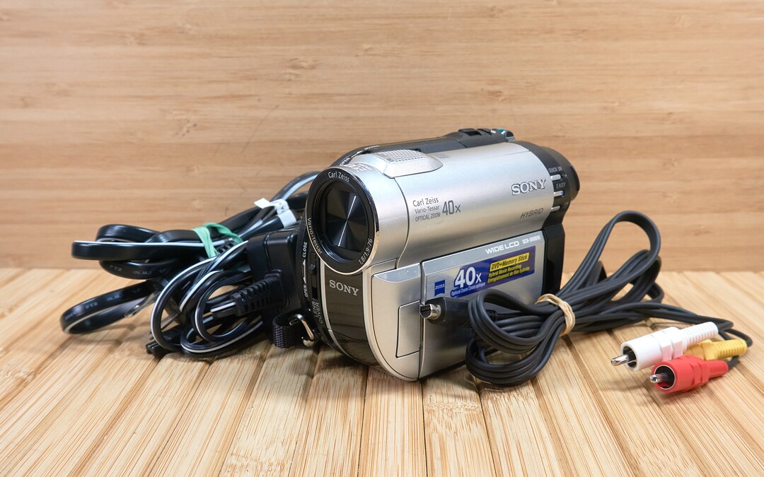 Sony DCRDVD610 Hybrid Dvd/memory Stick Handycam Camcorder Etsy