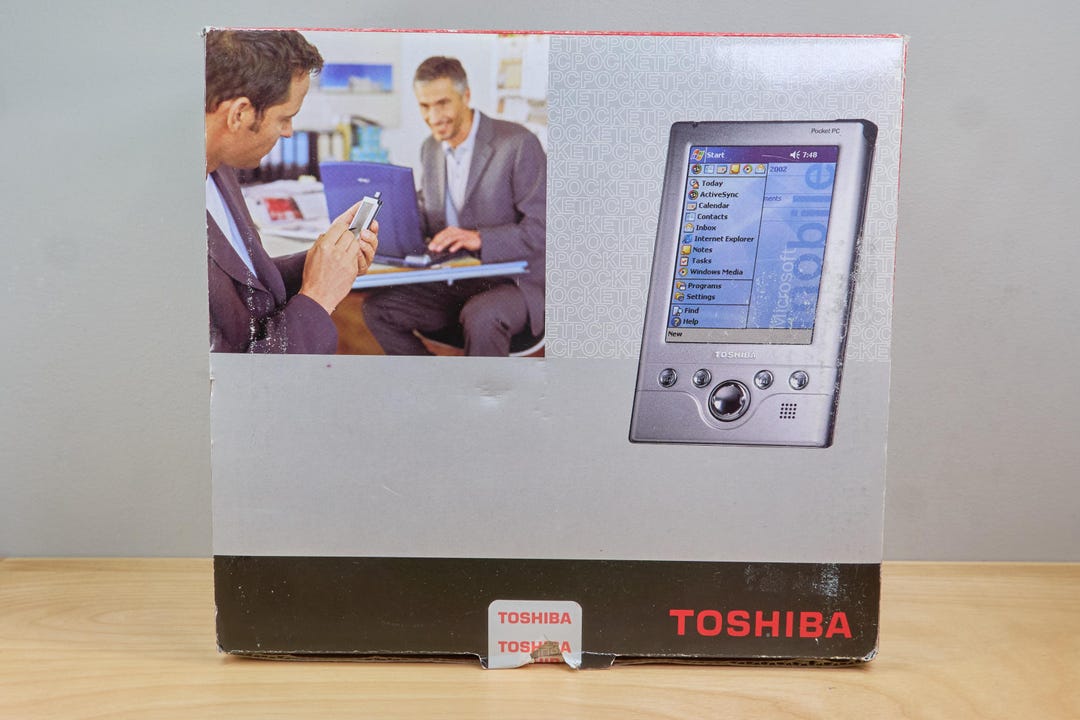 Toshiba Pocket PC E330 PD330C-00001, Intel PXA250 300 Mhz PDA, Made in ...