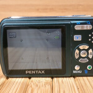 Pentax Optio M40 8.0MP Digital Camera, 3x Optical Zoom, Green image 5