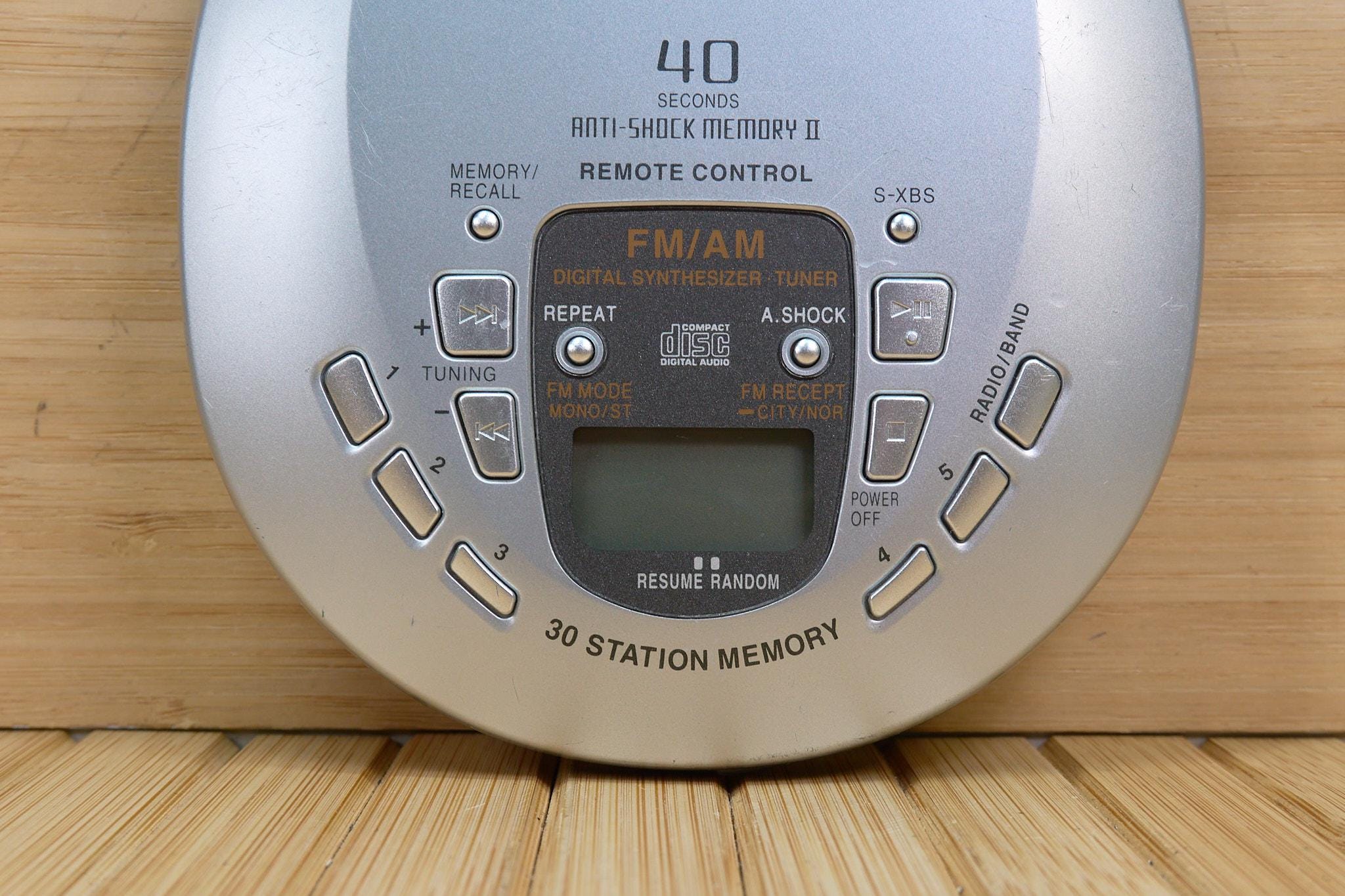 Panasonic SL-SX469V Portable CD Player, With Am/fm Tuner - Etsy