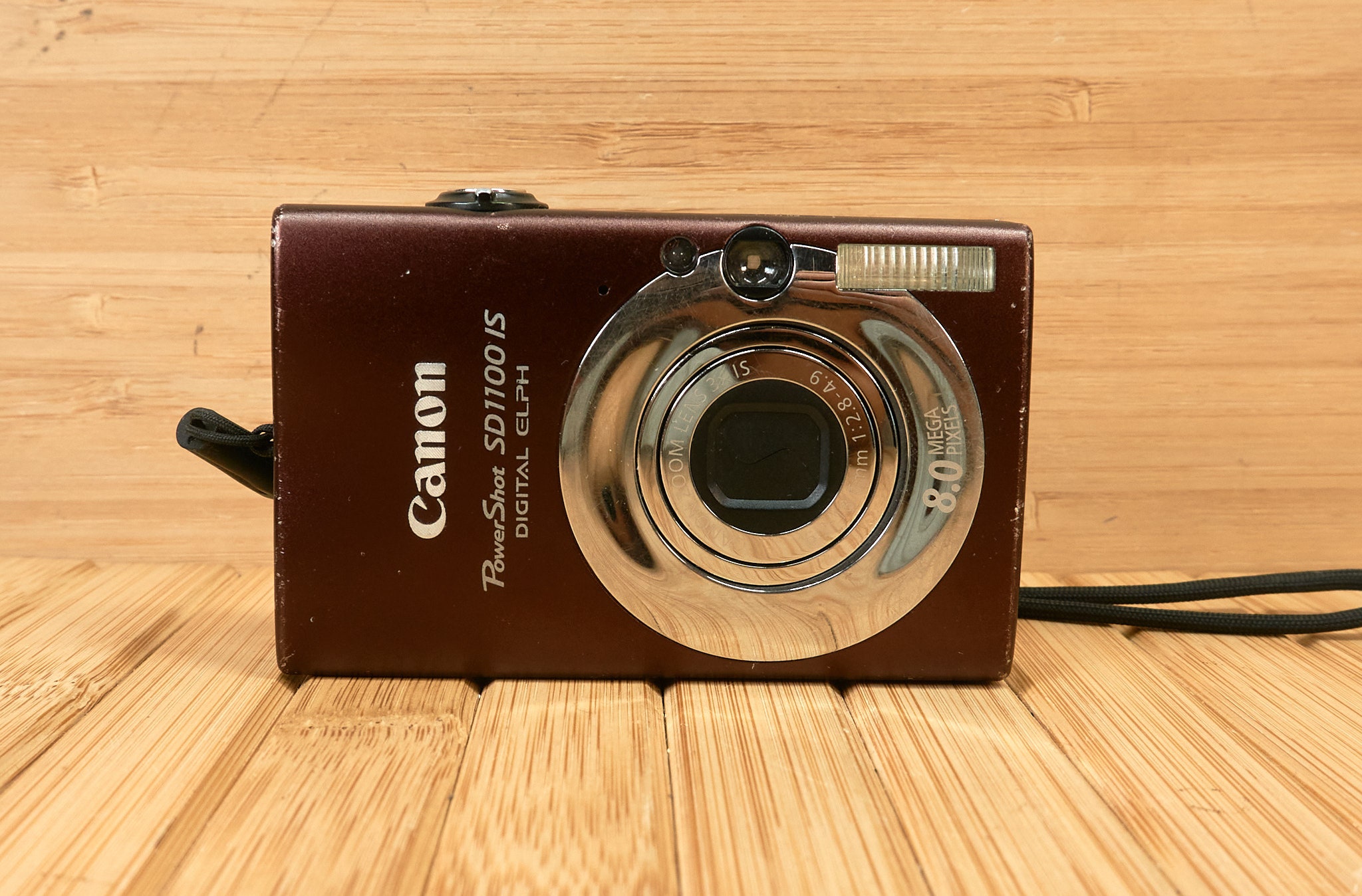 Canon Powershot SD1100IS 8MP Digital Elph Camera, 3x Optical Zoom, Image  Stabilized brown, Made in Japan -  UK