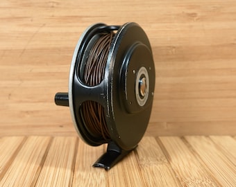 Vintage Intrepid Rimfly Fly Fishing Reel, Made in England