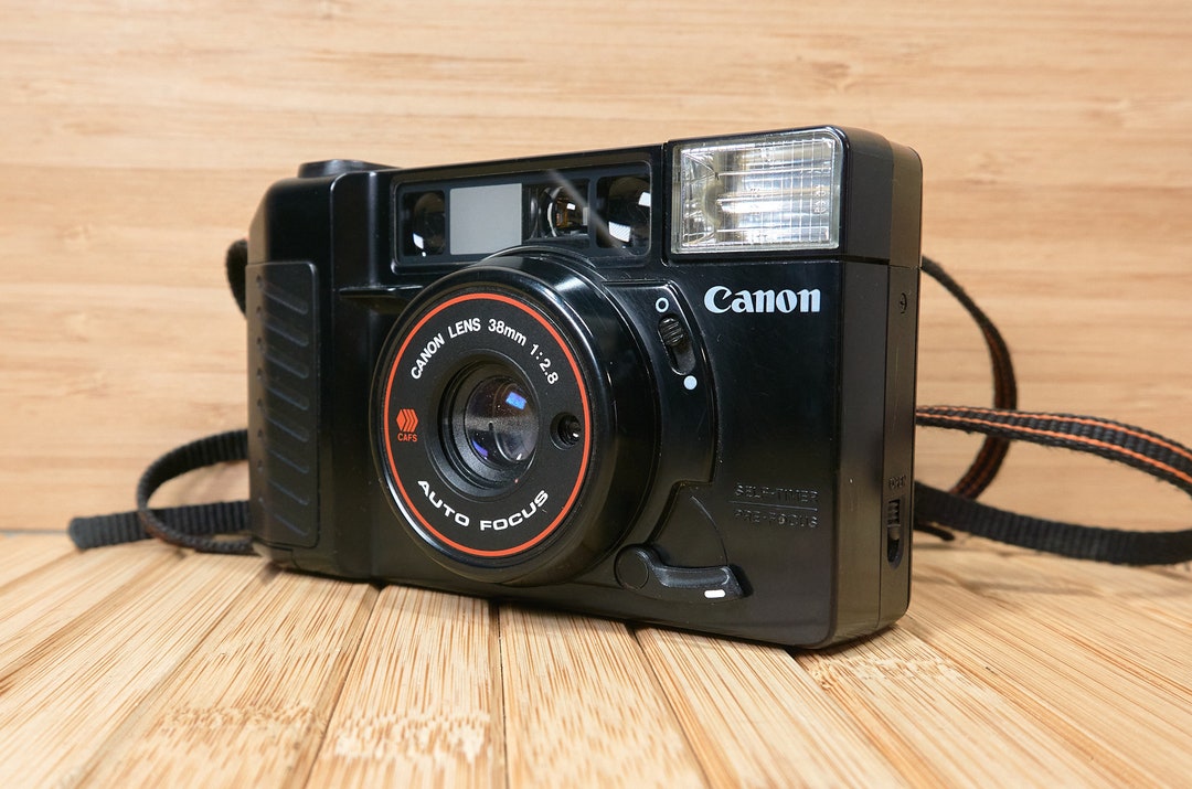 Canon Sure Shot AF35MII 35mm Film Camera Point and Shoot Etsy