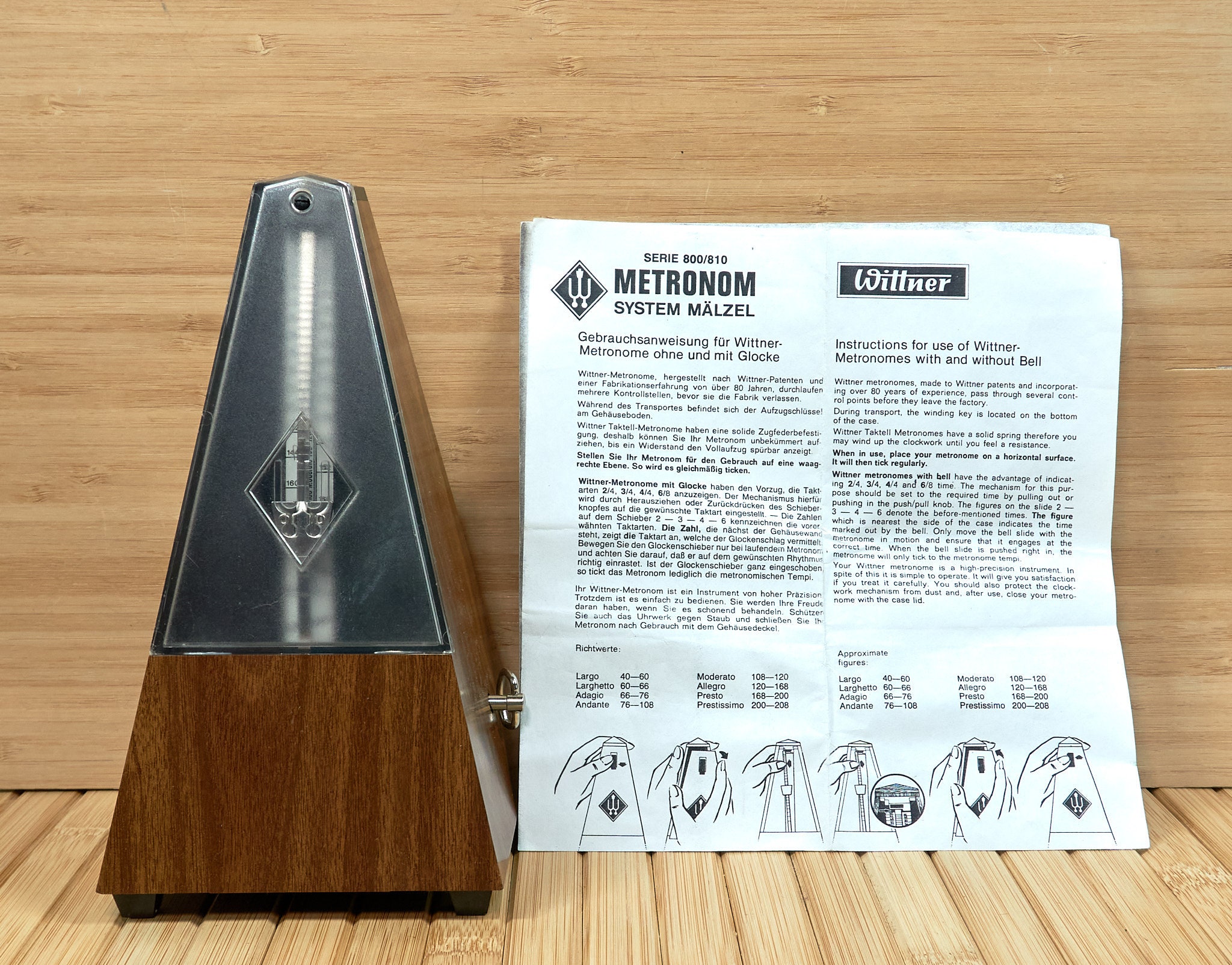 Wittner Metronome West Germany Factory Sale