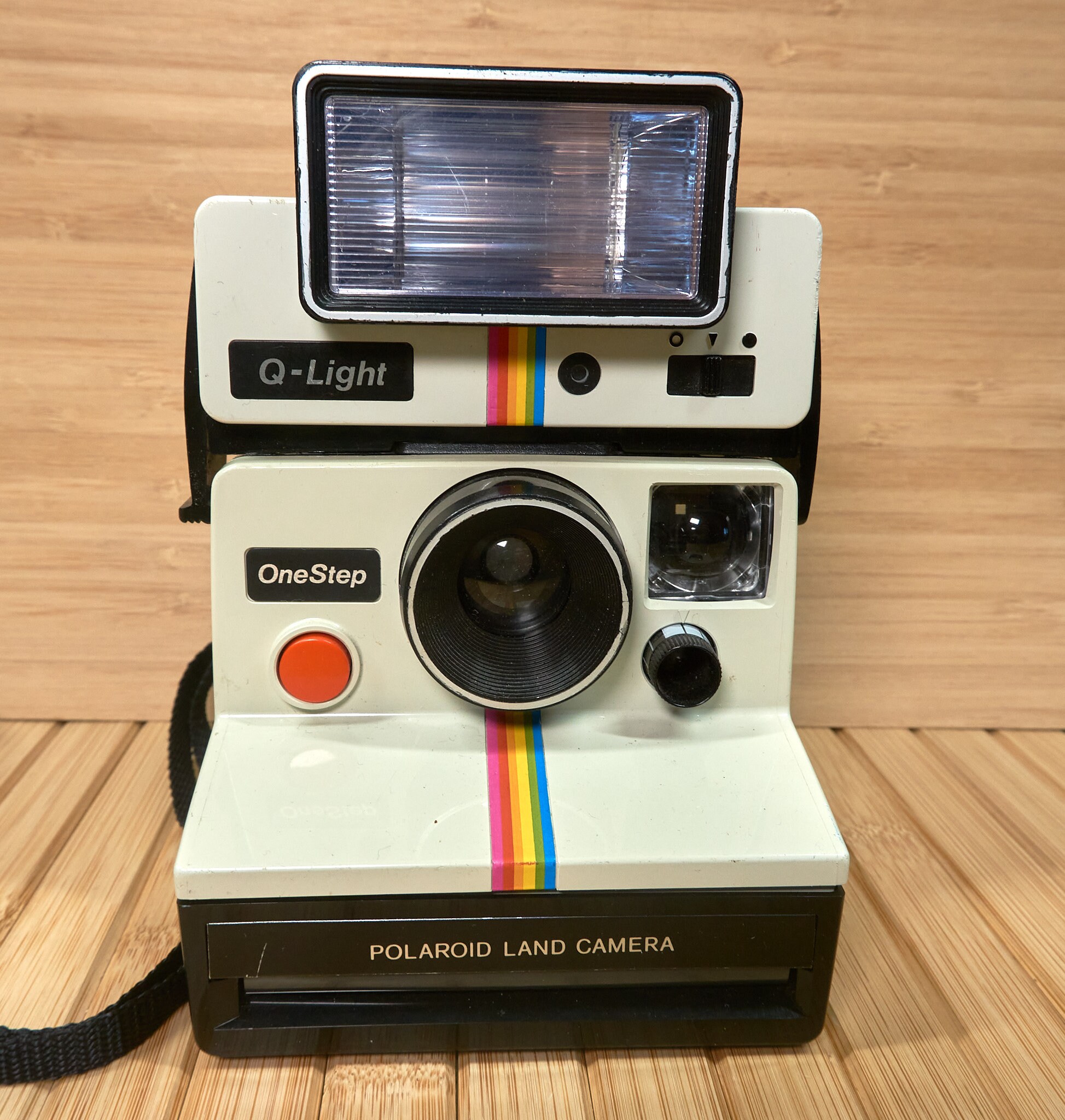 Vintage Polaroid One Step Land Camera With Q Light Flash - Etsy
