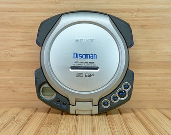 Vintage Sony Discman D-EG5 Portable CD Player