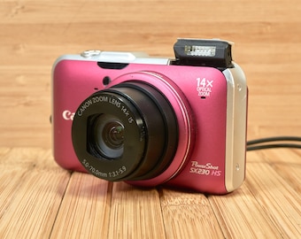 Canon PowerShot SX230HS 12 MP Digital Camera, Made in Japan