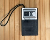 Vintage Panasonic AM Transistor Pocket Radio Model R-1027 Working, Made in Taiwan