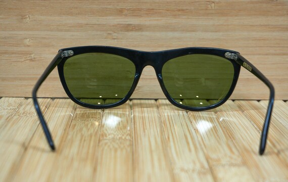 Vintage 50s NILSOL Sunglasses with Green Glass , … - image 7