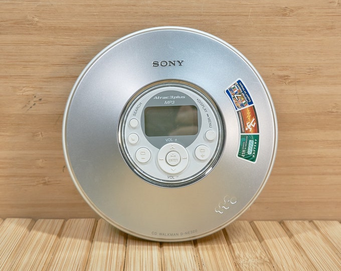 Sony DNE320 Walkman Atrac3 Plus Player Portable CD MP3 Player Etsy