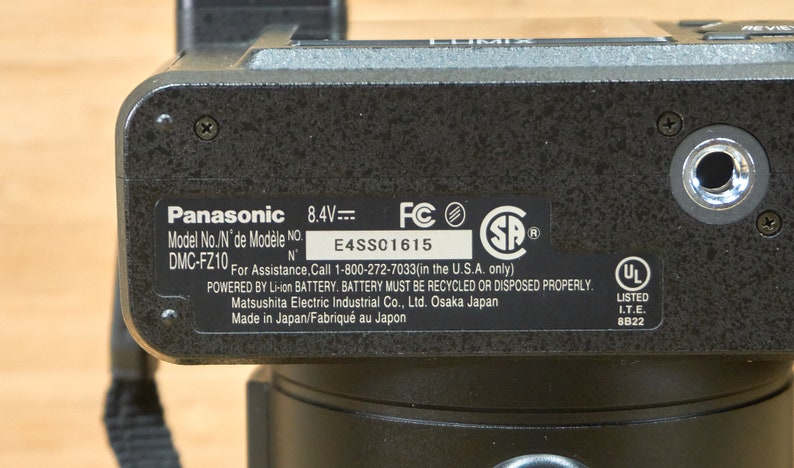 Panasonic Lumix DMC-FZ10 4MP Digital Camera, 12x Optical Zoom, Image Stabilization, Made in Japan image 10